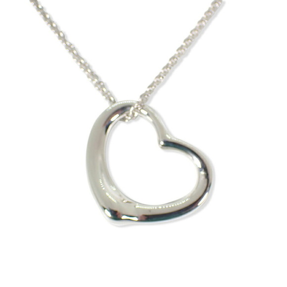 TIFFANY 925 heart pendant necklace